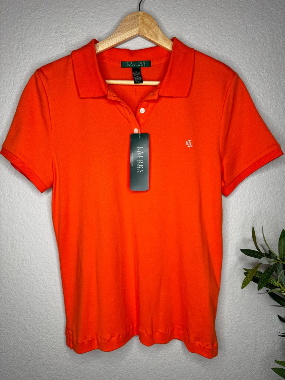 Lauren Ralph Lauren Polo Shirt - Classic Women’s Short Sleeve Bundle of 3 size L